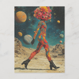 Postal Ojos Alienigenas