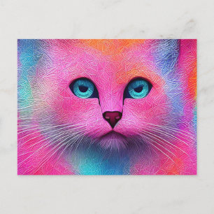 Postal Ojos azules "Pixie"