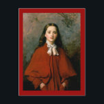 Postal Ojos brillantes por Sir John Everett Millais<br><div class="desc">El artista era inglés y del siglo XIX.</div>