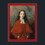Postal Ojos brillantes por Sir John Everett Millais<br><div class="desc">El artista era inglés y del siglo XIX.</div>