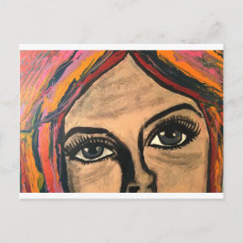 Postal Ojos conmovedores