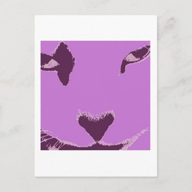 Postal Ojos de Gato (Anverso)