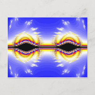 Postal Ojos del fractal
