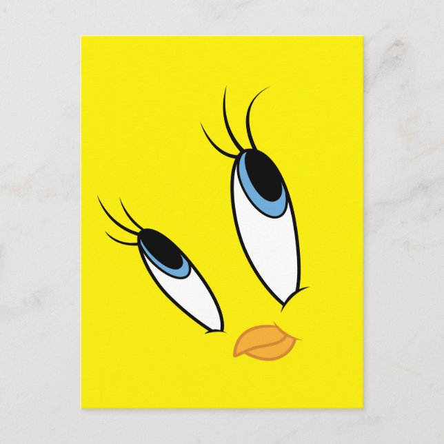 Postal Ojos dulces TWEETY™ (Anverso)