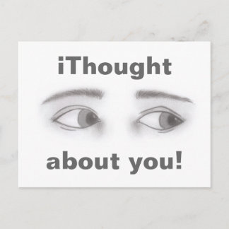 Postal Ojos masculinos