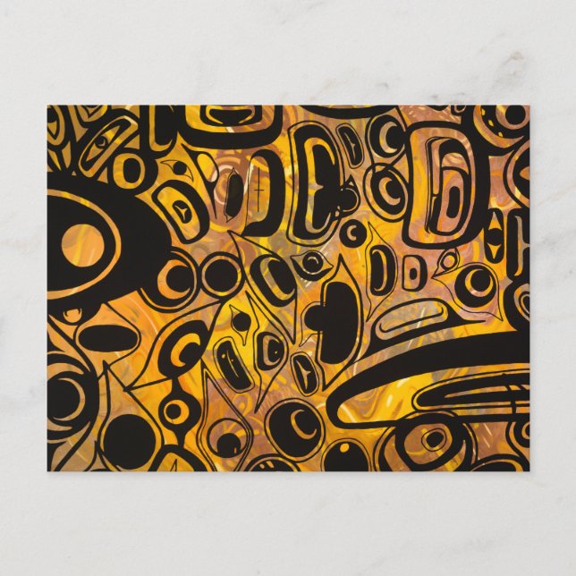 Postal Ojos y ojos y ojos y ojos (Anverso)