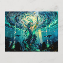 Okeanos Titán Primordial del Océano de la mitologí