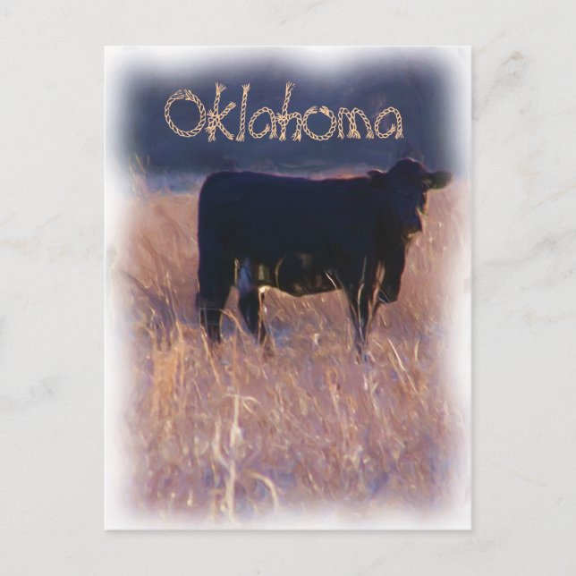 Postal Oklahoma (Anverso)