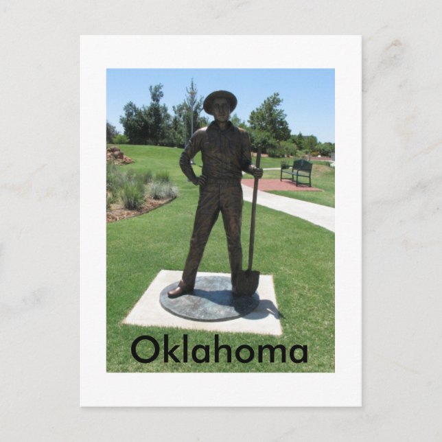Postal Oklahoma (Anverso)