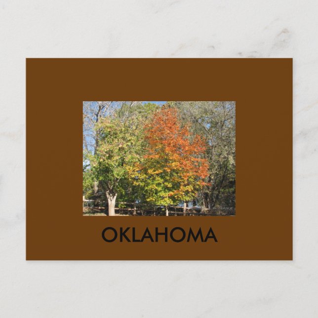 POSTAL OKLAHOMA (Anverso)