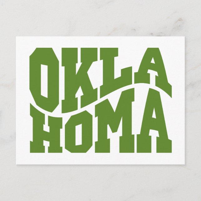 Postal Oklahoma (Anverso)