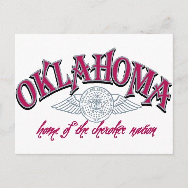 Postal Oklahoma (Anverso)