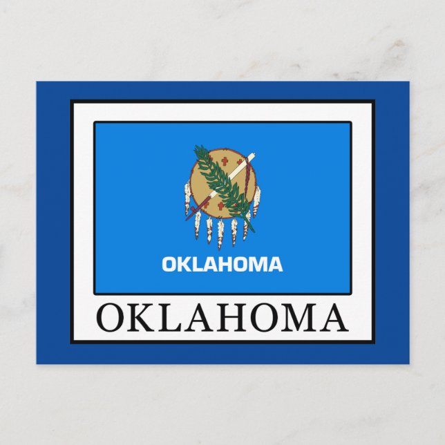 Postal Oklahoma (Anverso)