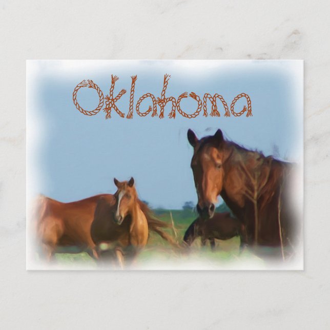 Postal Oklahoma (Anverso)