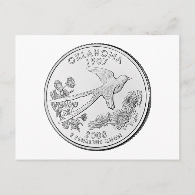 Postal Oklahoma (Anverso)