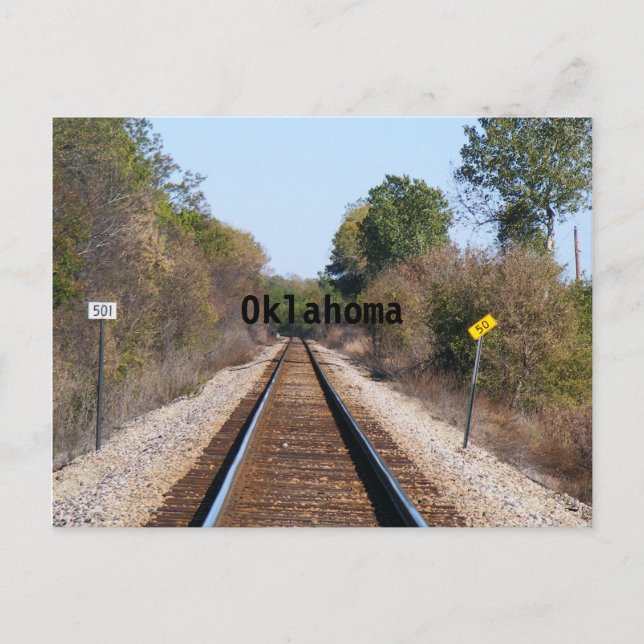 Postal Oklahoma (Anverso)