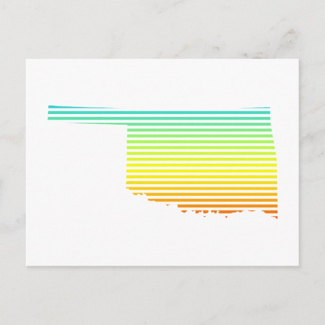 Postal oklahoma chill fade (Anverso)