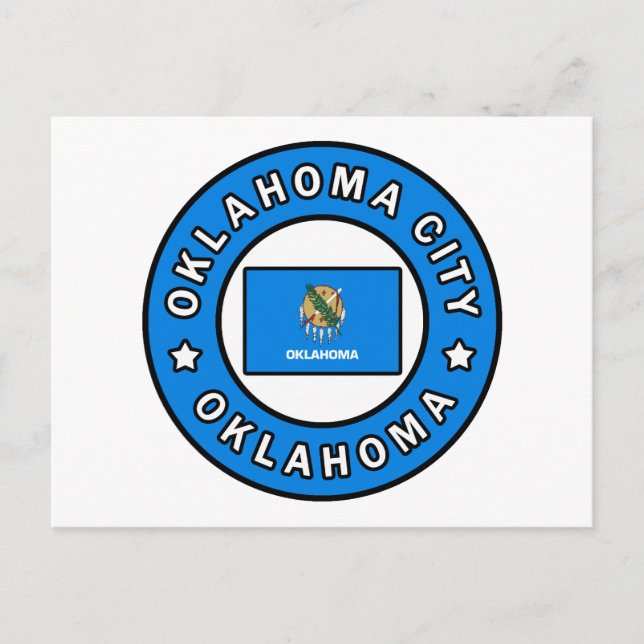 Postal Oklahoma City Oklahoma (Anverso)
