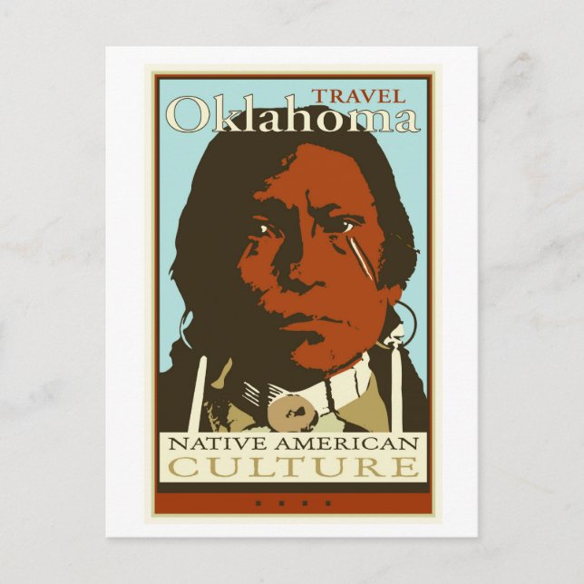 Postal Oklahoma de viaje (Anverso)