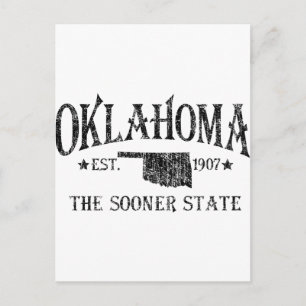 Postal Oklahoma - El Estado de los Sooners