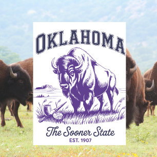Postal Oklahoma El Estado Precursor Est. 1907