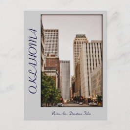 Postal Oklahoma, en el centro de Tulsa, la avenida Boston