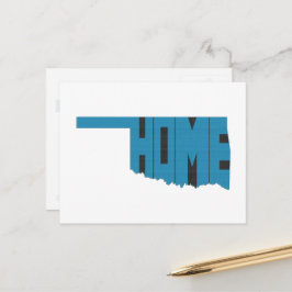 Postal Oklahoma HOME Estado Word Art Oklahoman Okie