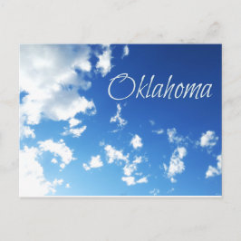 Postal Oklahoma Post Card Blue Skies 2