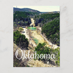 Postal Oklahoma Postcard Turner Falls