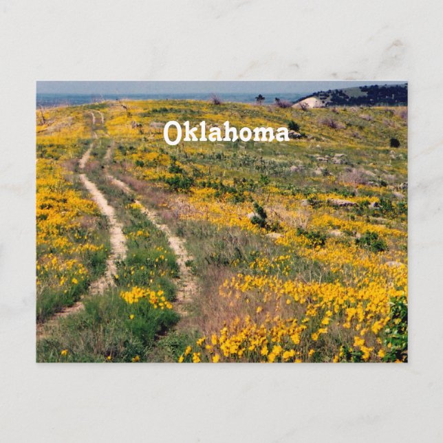 Postal Oklahoma Prairie (Anverso)