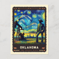 Oklahoma | Vincent Van Gogh Inspired