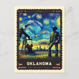 Postal Oklahoma | Vincent Van Gogh Inspired