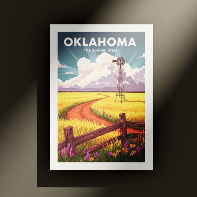Postal Oklahoma vintage (Subido por el creador)