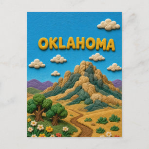 Postal Oklahoma Wichita Mountains Moderno KLAYKOO