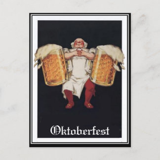 Postal Oktoberfest Octoberfest Vintage