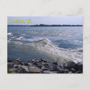 Postal Ola constante de Lachine Rapids