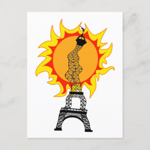 Postal Ola de calor europea
