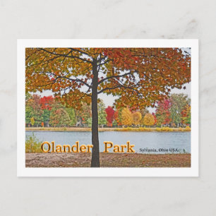 Postal Olander Park, Sylvania, Ohio USA/Otumn Colours