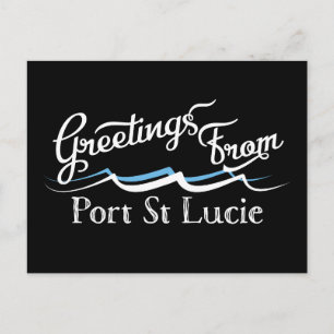 Postal Olas de agua de Port St Lucie