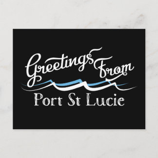 Postal Olas de agua de Port St Lucie