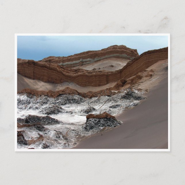 Postal olas de la luna atacana (Anverso)