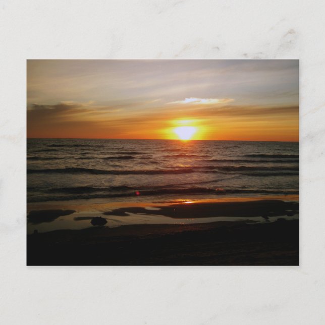 Postal Olas de la mañana (Anverso)