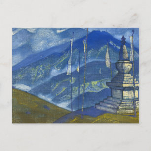 Postal Olas de niebla por Nicholas Roerich