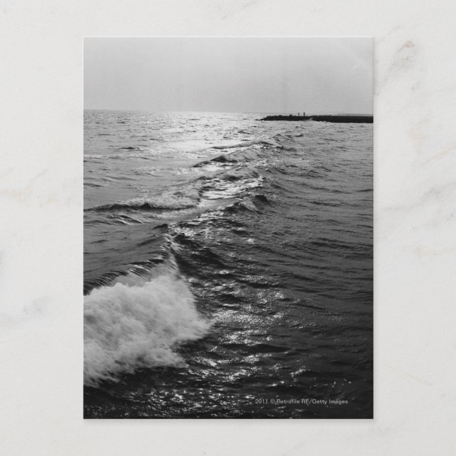 Postal Olas oceánicas (Anverso)