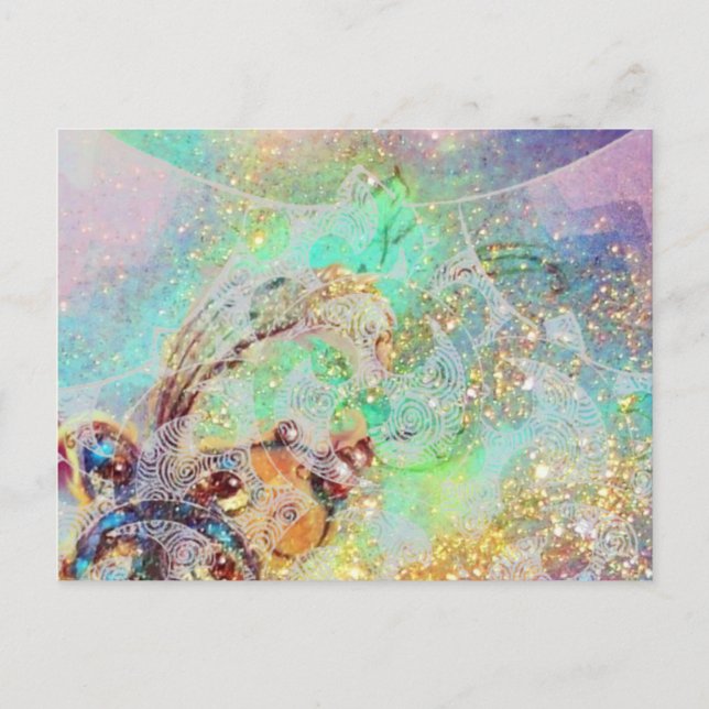 POSTAL OLAS / PLANTA MAGIC BUTTERFLNT (Anverso)