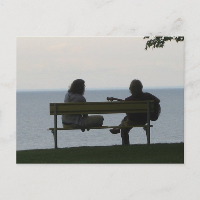Postal Olcott Beach, NY (Anverso)
