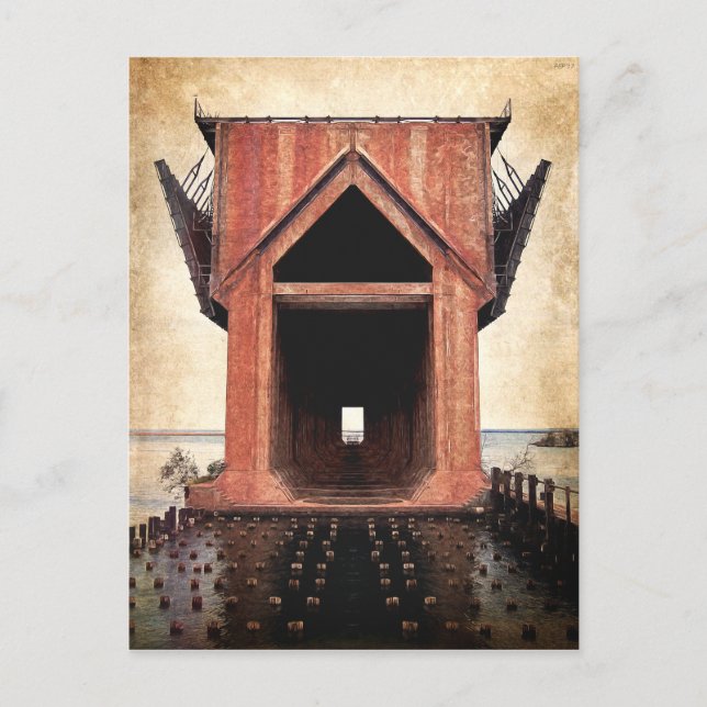 Postal Old Iron Ore Dock (Anverso)