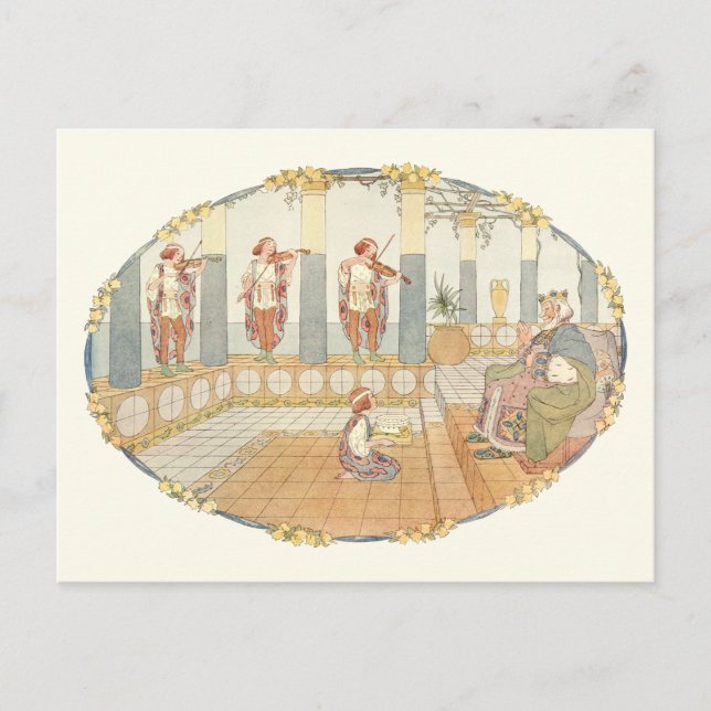 Postal Old King Cole de H. Willebeek Le Mair (Anverso)