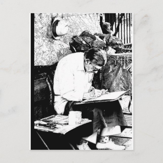 Postal Old Man Nawlins (Anverso)