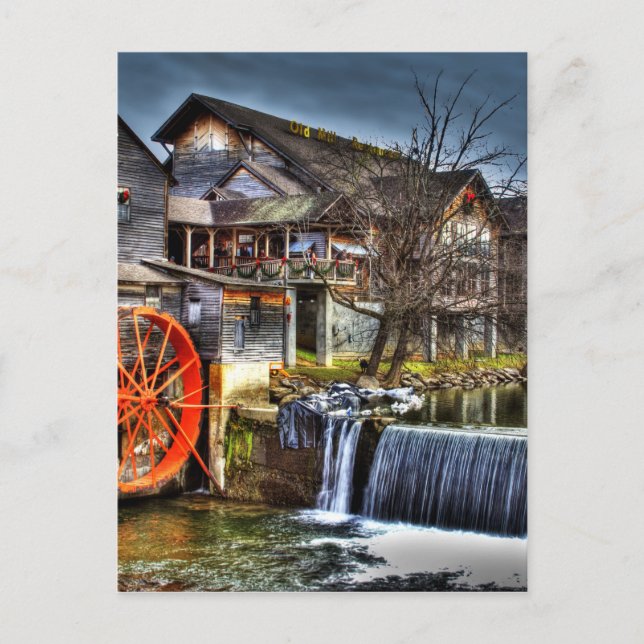 Postal Old Mill (Anverso)